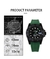 Relógio de pulso mecânico automático masculino nh35 movimento sub caso montre - comprar online
