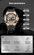 Homens relógio militar digital 50m à prova dwaterproof água relógio de pulso na internet