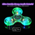 Luminous LED Light Fidget Spinner, Hand Top Spinners, Brilha no escuro, EDC Figu - Dulce Store