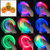 Luminous LED Light Fidget Spinner, Hand Top Spinners, Brilha no escuro, EDC Figu - loja online