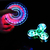 Luminous LED Light Fidget Spinner, Hand Top Spinners, Brilha no escuro, EDC Figu - loja online