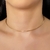 Colar Aro Choker Tubo Liso - comprar online