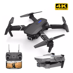 Drone Con Camara Frontal Y Central 4K 3 Velocidades - Curso de Regalo