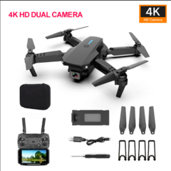 Drone Con Camara Frontal Y Central 4K 3 Velocidades - Curso de Regalo - comprar online