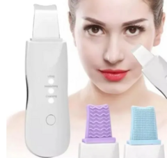 Limpiador Ultrasonico Hidrata Exfoliante Facial Con Espatula en internet