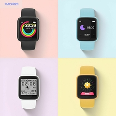 Smartwatch Macaron D20 Deportivo Malla Silicona Varios Tonos - comprar online