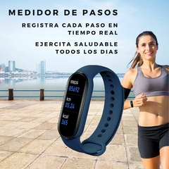 Smartwatch M8 Fitness Presión Arterial Ritmo Cardiaco Sumergible - tienda online