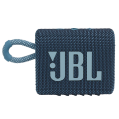 ALTAVOZ PARLANTE PORTATIL JBL RESISTENTE AL AGUA GO 3 AZUL - comprar online
