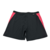 Bermuda Florence Burgee Preto E Vermelho - comprar online