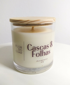 Vela Home Cascas e Folhas