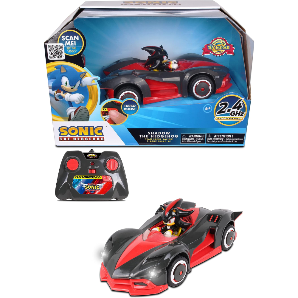 Juguete Auto De Carreras Shadow Y Sonic - Sonic The Hedgehog