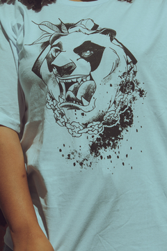 Camiseta Enikmos Branca Crazy Panda - comprar online