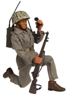 MUÑECO DE COLECCION GI JOE NAVAJO CODE TALKER