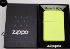 ZIPPO FLUO VERDE - comprar online