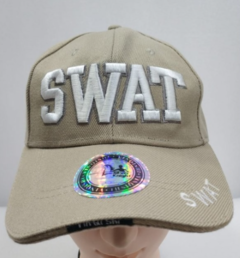 GORRA SWAT ARENA CON BLANCO ... AGARRE O AJUSTE VELCRO