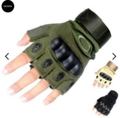 Guantes Tácticos OACKLEY Con Nudillos Motos Bici Fuerza Seguridad SOLO VERDE - comprar online