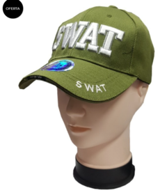 GORRA BORDADA SWAT VERDE