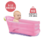 Banheira de Bebê Inflável Bathbuddy Rosa Multilaser na internet