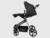 Carrinho de Bebê com Bebê Conforto Aston Silver Premium Baby