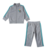 Conjunto de Moletom Infantil Pinguim Tip Top - Cinza