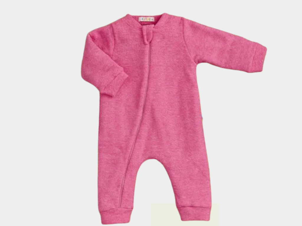 Macacão Bebê Tip Top em Plush Zíper Unicórnio Rosa Feminino - Loja Mais Bebê