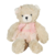 Urso de Pelúcia Lily Vestido Rosa 30cm ModaliBaby