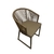 Cadeira Portugal em Alumínio com Corda Náutica e Estofado Acquablock - loja online