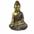 Estátua Decorativa 53Cm Buda Tibetano Dourado