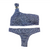 DOCENA Bikini 1 hombro Lurex Brillosa | Surtidos colores y talles - comprar online