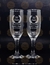 12 Taças para Champanhe Personalizada à Laser WS Brindes na internet