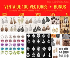 Pack Vectores Aretes-Dijes + Bonus