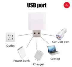 Lámpara LED Enchufe USB en internet