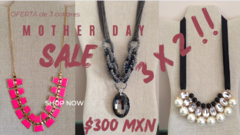 Oferta 3 x 2 Collares Bisutería