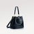 diamond black bucket bag