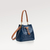 diamond blue bucket bag