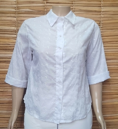 Blusa Camisa Lese/Laise Branca