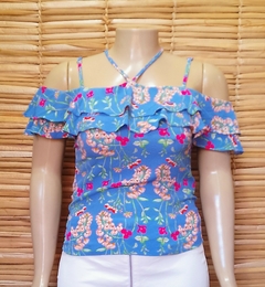 Blusa Florida Fresquinha M/G - loja online