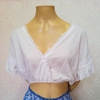 Cropped Branco Forever 21 P/M