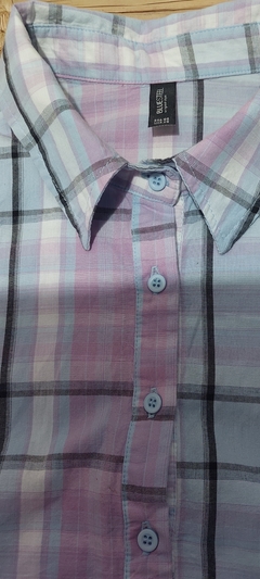 Camisa Croped Blue Steel GG - loja online