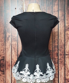 Blusa Peplum P/M na internet