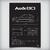 Quadro/Poster Audi 80 B4 Sedan | Preto & Branco - Interlakes