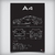 Print/Poster Audi A4 1.8 Sedan 2013 - Interlakes