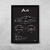 Print/Poster Audi A4 2.0 Sedan 2011