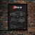 Quadro/Poster Audi Rs6 C5 Sedan | Preto & Branco - loja online