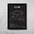 Quadro/Poster Citroen C4 Hatch 2.0 | Preto & Branco