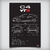 Quadro/Poster Citroen C4 Vts | Preto & Branco - Interlakes