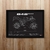 Quadro/Poster Ducati 848 Evo 2011 | Preto & Branco