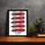 Quadro / Poster Ferrari Tribute (288 Gto, F40, F50, Enzo, Laferrari) | Generations - loja online