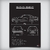 Print/Poster Mercedes-Benz 500Sec - Interlakes