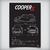 Print/Poster Mini Cooper S F56 - Interlakes